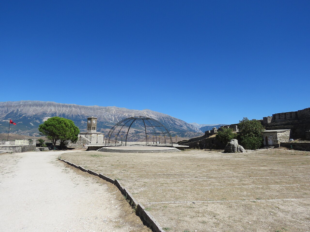 Gjirokastër old town and castle